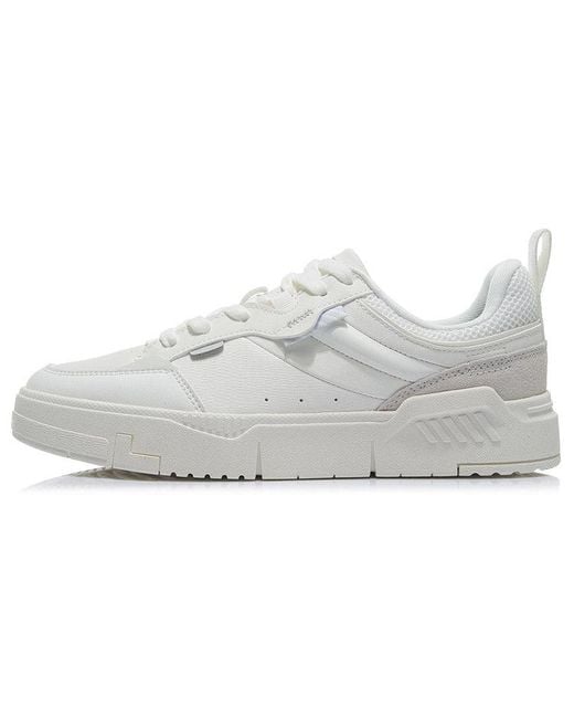 Li-ning White Ace Low 'Snow' for men