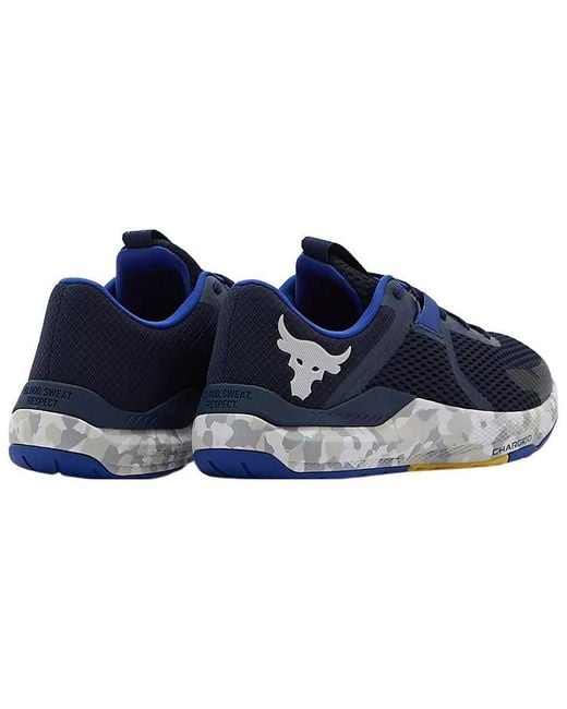 Under Armour Blue Project Rock Bsr 2 'Marble for men