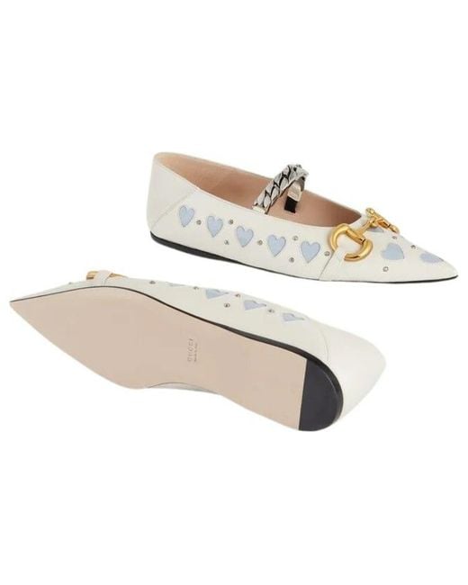 Gucci Metallic (Wmns) Lovelight Flat With Horsebit