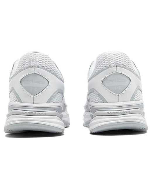 Under Armour White Hovr Apparition Metallic' for men