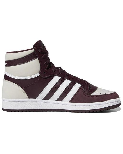 Adidas Brown Top Ten Rb 'Shadow' for men