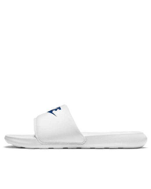 Nike White Victori One Beach And Pool Shoes for men