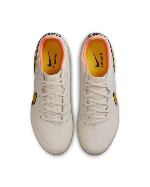 Nike White Tiempo Legend 9 Pro Hg for men