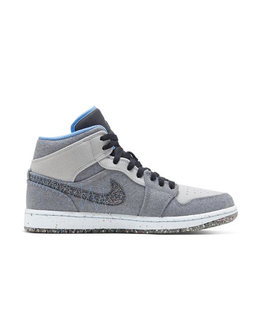 Nike Blue 1 Mid 'Crater University' for men