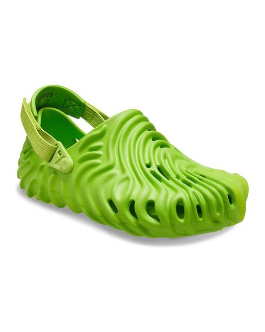 CROCSTM Green Salehe Bembury X Pollex Clog 'Crocodile' for men