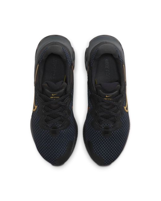 Nike Black Renew Run 2 Metallic' for men