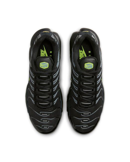 Nike Black Air Max Plus Volt' for men