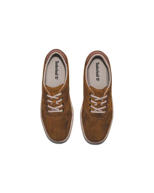 Timberland Brown Adventure 2.0 Oxford Shoes 'Rust Nubuck' for men