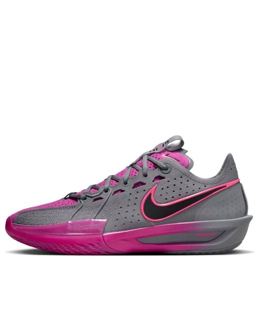 Nike Purple Air Zoom Gt Cut 3 'Smoke Hot Fuchsia' for men