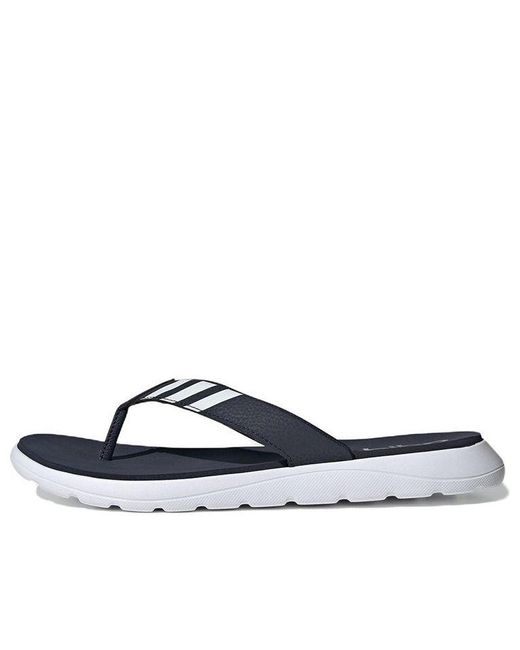 Adidas Blue Comfort Cozy Wear-Resistant Shoe Deep for men