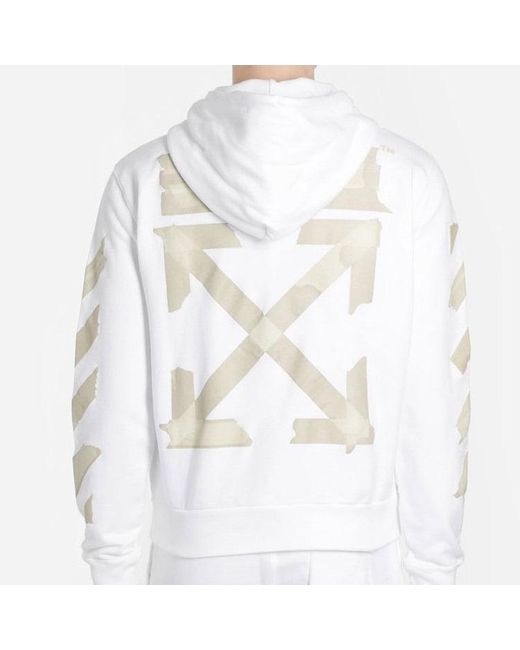 Off-White c/o Virgil Abloh White Ss20 Arrows Sketch Logo Sweater Tape for men