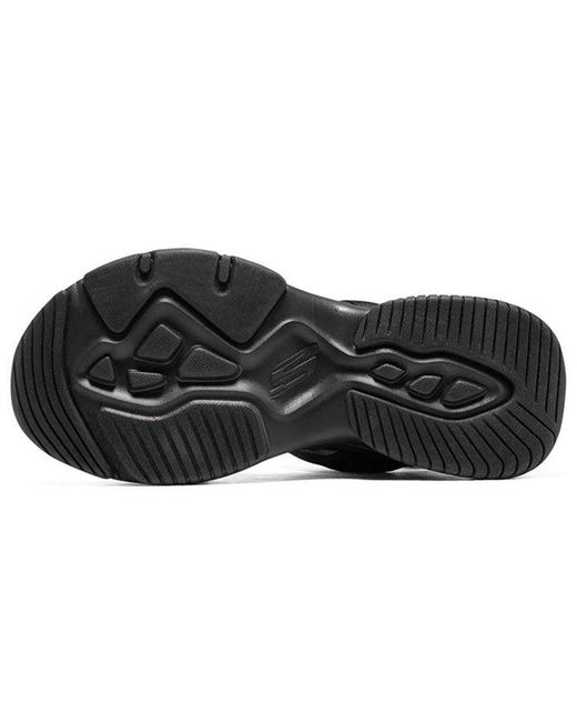 Skechers Black (Wmns) D'Lites 4.0 Sandals