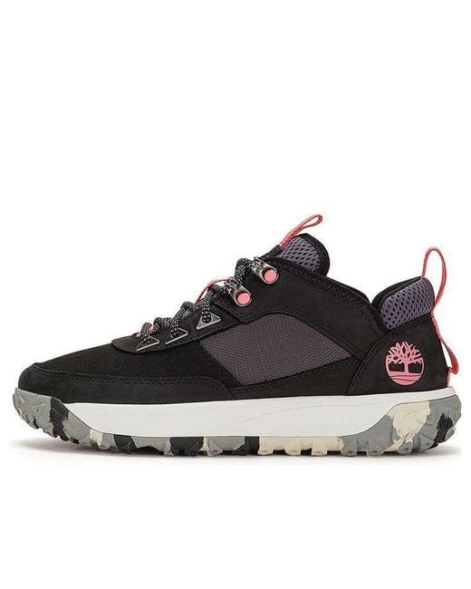 Timberland Black (Wmns) Greenstride Motion Low Shoe Nubuck'