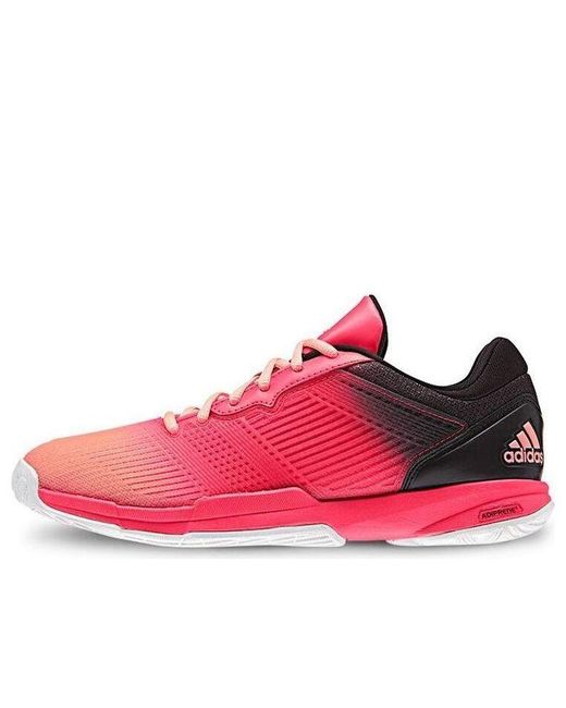 Adidas Pink Badminton Shoes for men