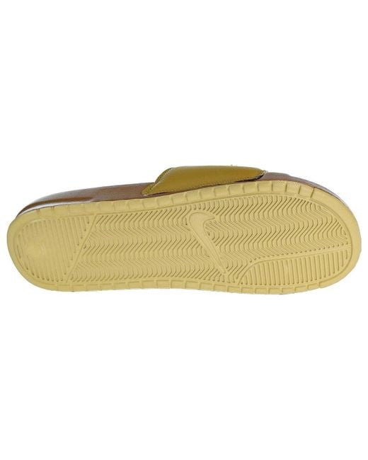 Nike Natural Benassi Jdi Slide 'Muted Bronze' for men