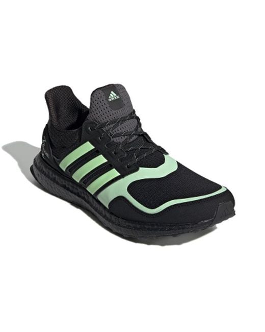 Adidas Black Ultraboost S&L 'Glow' for men