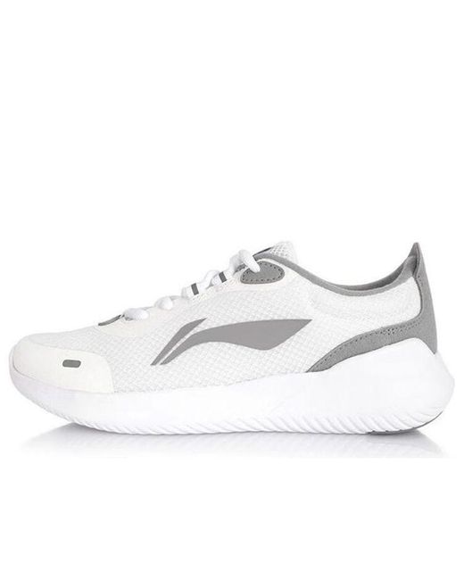 Li-ning White (Wmns) Running Shoes