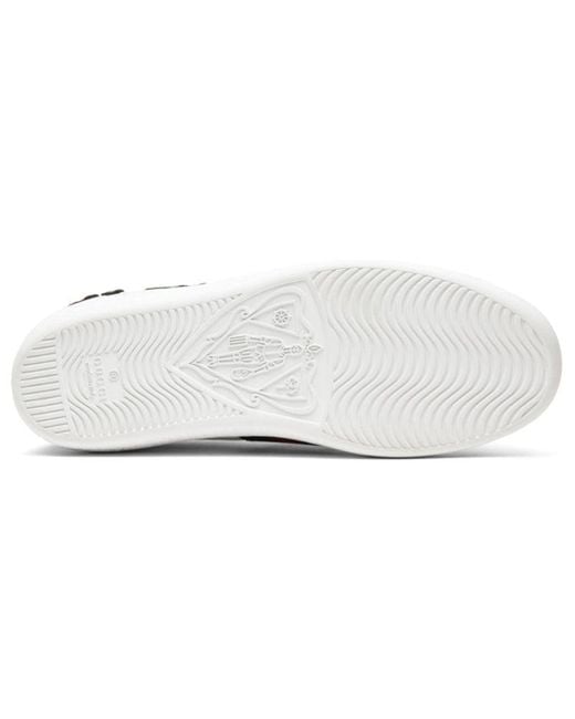 Gucci Blue (Wmns) Ace Embroidered 'Floral'