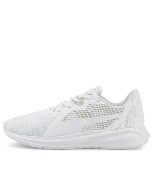 PUMA White Twitch Runner for men