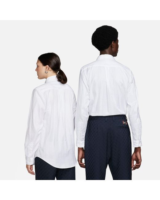 Nike White X Martine Rose Dress Shirt for men