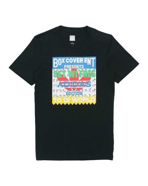 Adidas Black Originals Setwifree Tee Short Sleeve for men