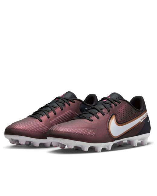 Nike Brown Tiempo Legend 9 School Hg for men