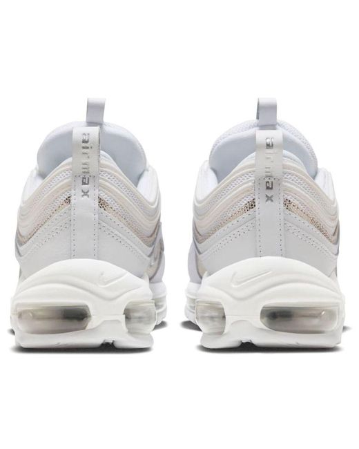 Nike White Air Max 97 Chrome Reflective' for men