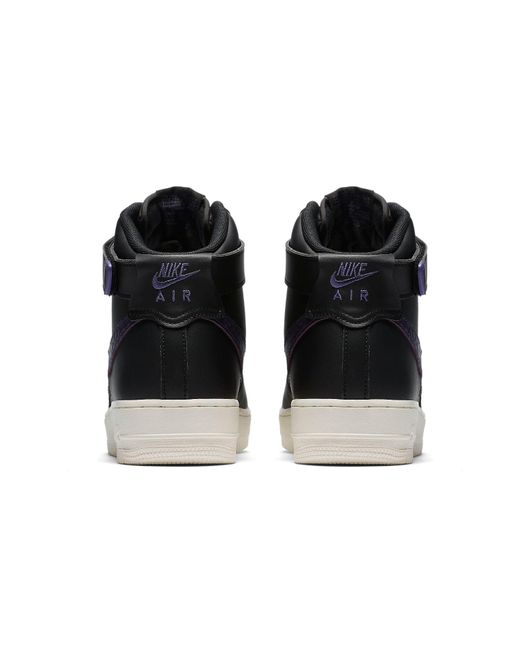 Nike Blue Air Force 1 High 07 Lv8 Croc Skin' for men