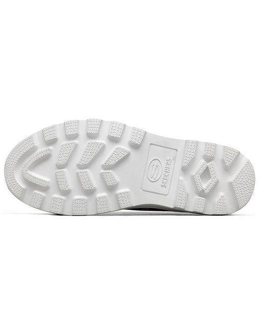 Skechers White (Wmns) Roadies Low-Top Canvas Shoe Leopard