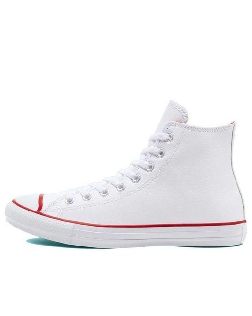 Converse White Seasonal Color Leather Chuck Taylor All Star for men