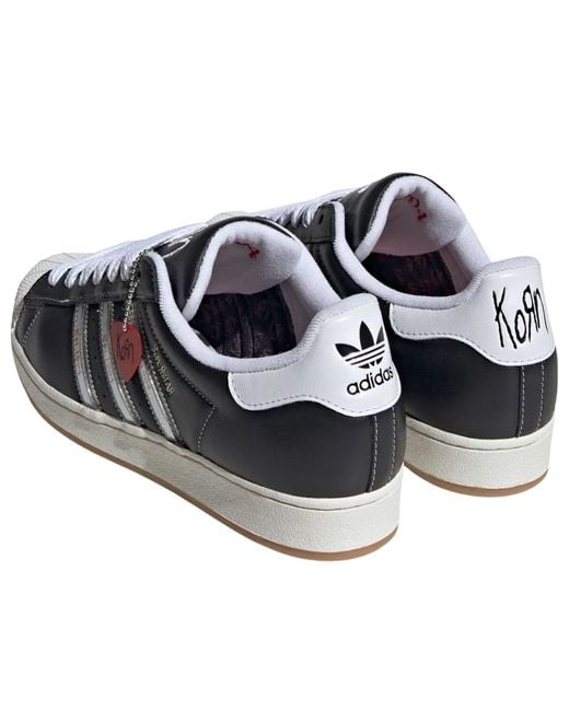 Adidas Blue X Korn Superstar Whtie' for men