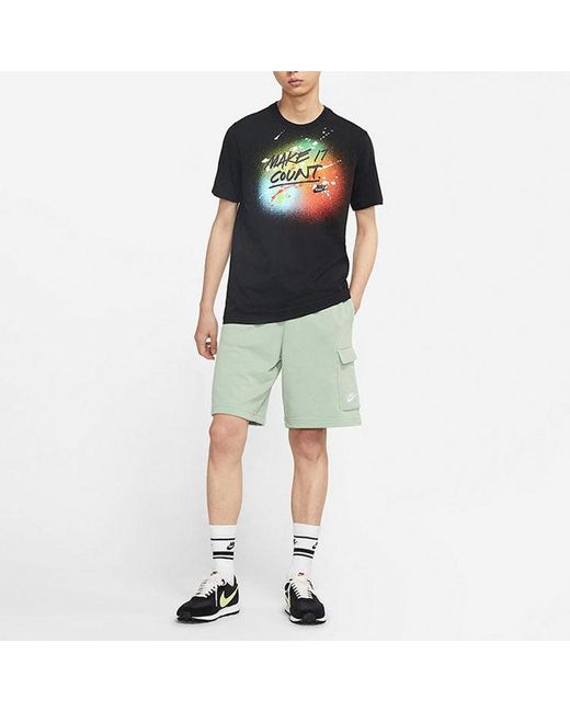 Nike Black As Sportswear Ss Tee1 for men