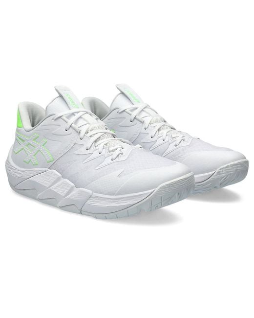 Asics White Unpre Ars Low 2 Lime Burst' for men