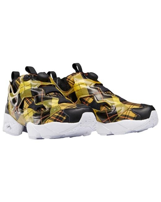 Reebok Yellow Opening Ceremony X Instapump Fury Og Plaid' for men