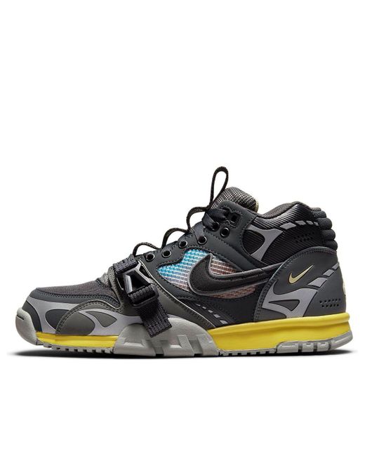 Nike Black Air Trainer 1 Utility 'Dark Smoke' for men