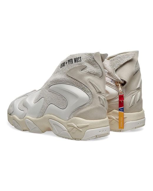 Reebok White Pyer Moss X Mobius Experiment 3 'Chalk' for men