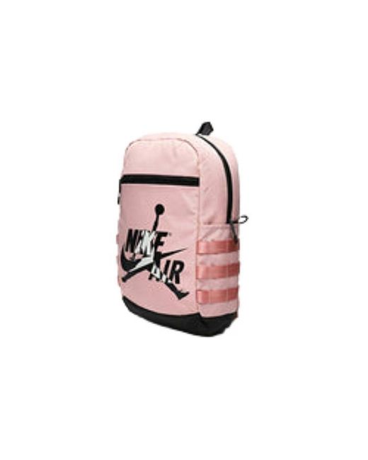 Nike Pink Air Jordan Jumpman Air Logo Backpack