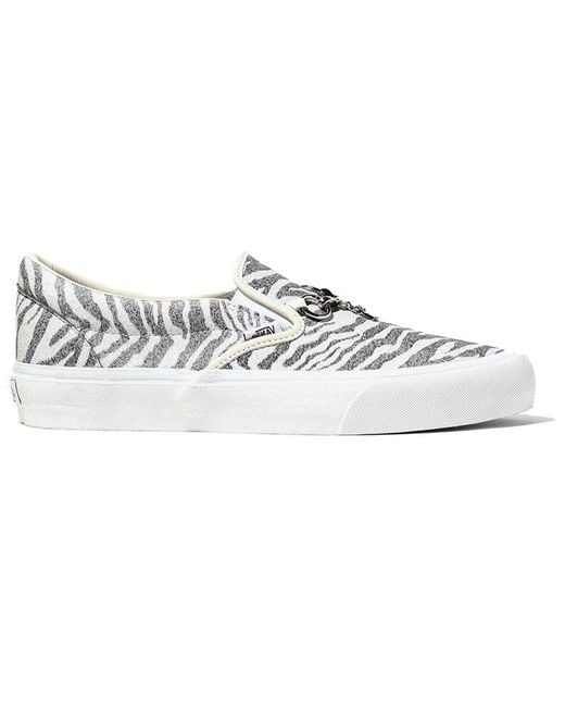 Vans White Needles X Vault Classic Slip-On V 'Animal Print for men