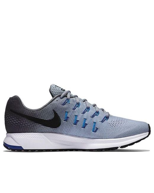 Nike Blue Air Zoom Pegasus 33 'Wolf' for men