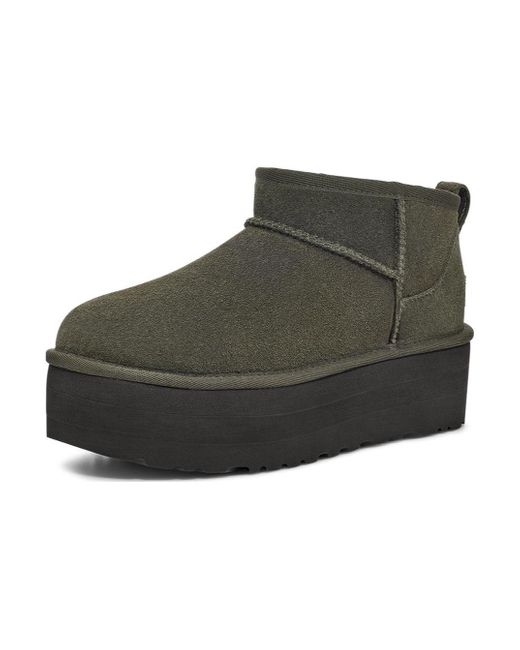 Ugg Black (Wmns) Classic Ultra Mini Platform