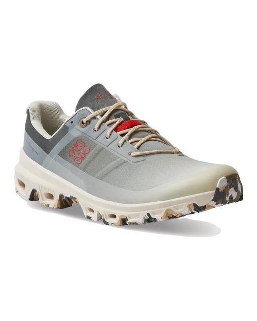 On Shoes Gray X Loewe Cloudventure 'Gradient Khaki' for men