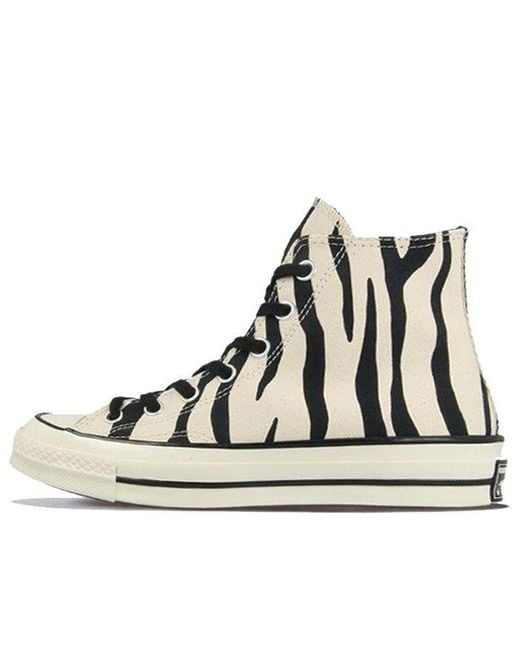 Converse Black Chuck 70 Hi 'Zebra' for men