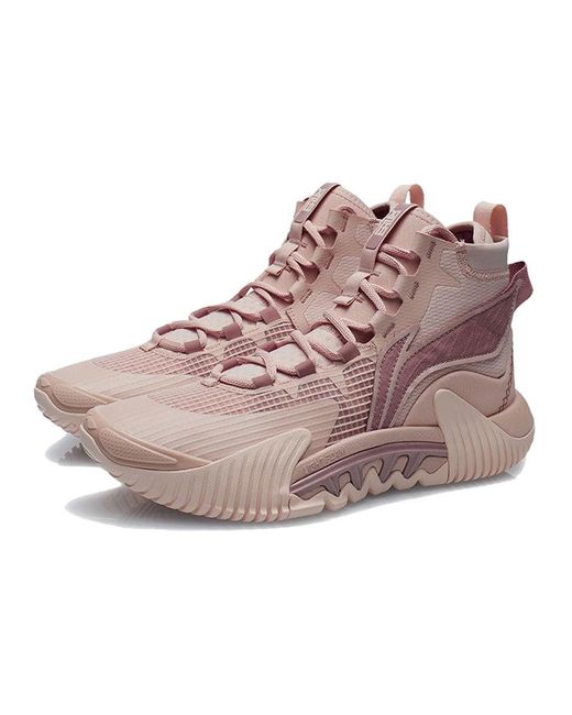 Li-ning Purple Badfive 2 High 'Rose' for men