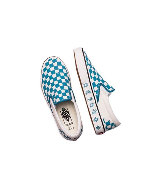 Vans Blue X Kakao Friends Slip On for men