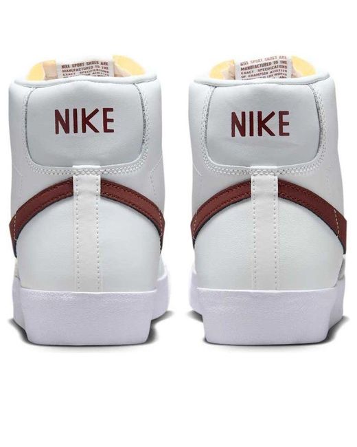Nike White Blazer Mid '77 Vintage 'Summit Dark Pony' for men