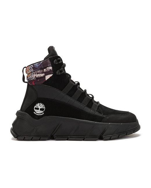 Timberland Black Turbo Sneaker Boots for men