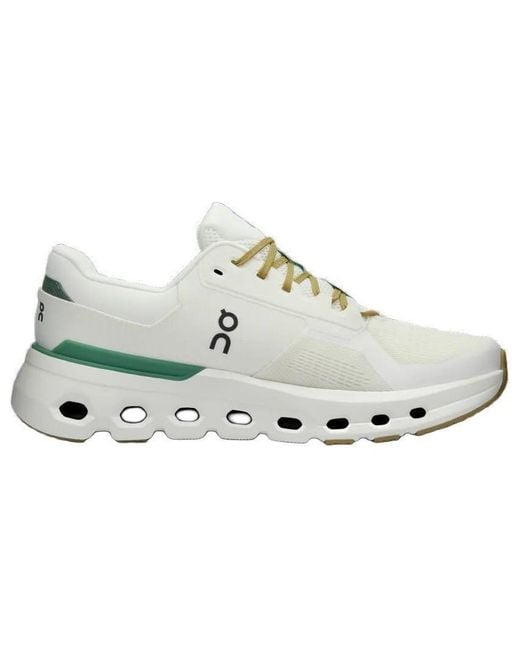 On Shoes White Cloudrunner 2 'Undyed' for men