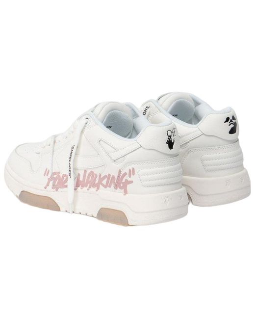 Off-White c/o Virgil Abloh White (Wmns) Out Of Office Low-Top For Walking Sneaker