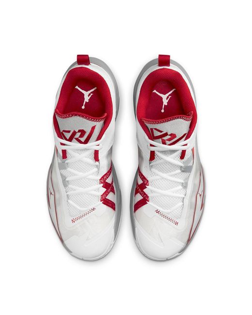 Nike White Westbrook One Take 3 Pf Gym' for men
