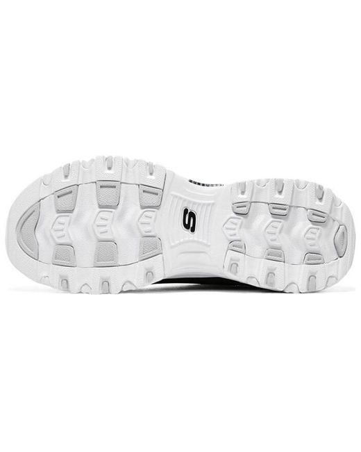 Skechers White (Wmns) D'Lites 1.0